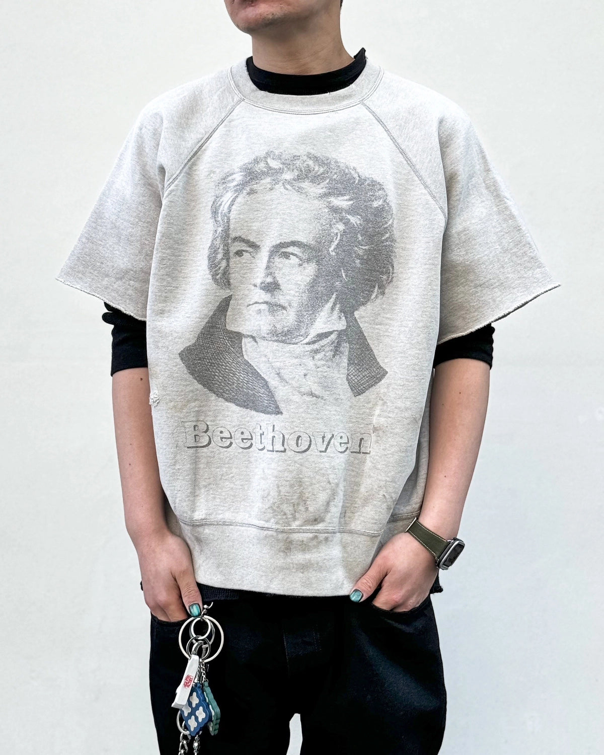 ©︎SAINT Mxxxxxx / T-SHIRT / BEETHOVEN (SM-MK8-0000-051)