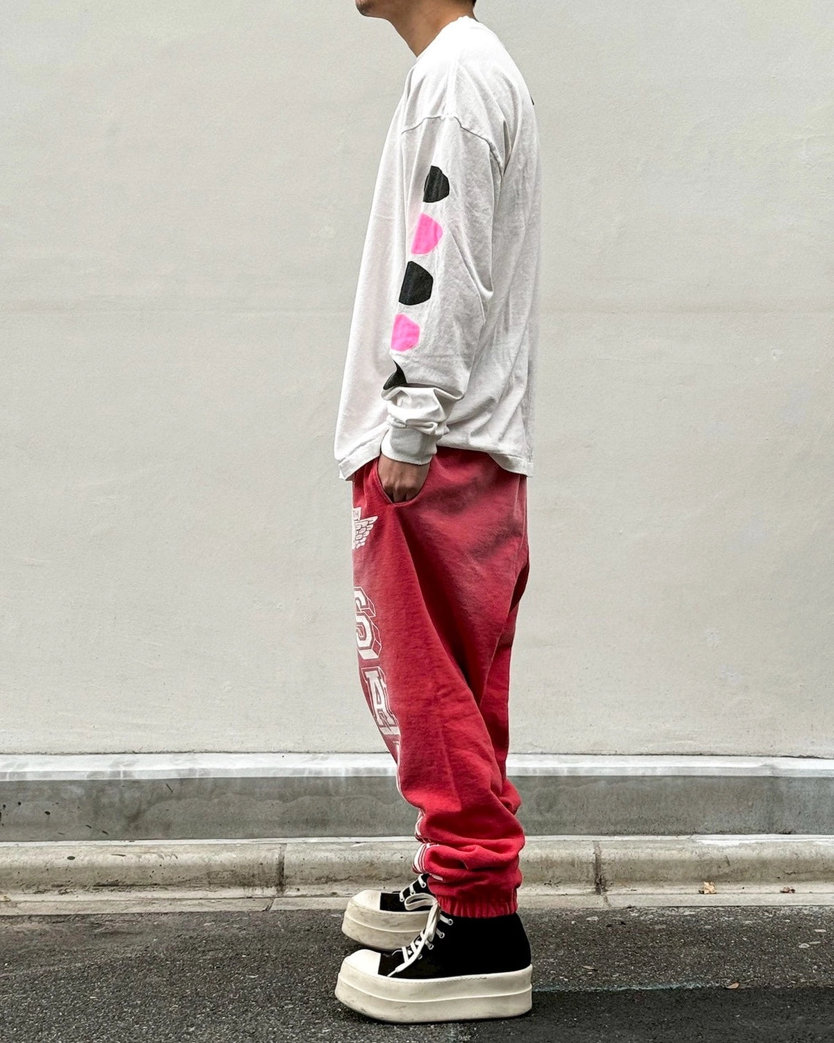 ©︎SAINT Mxxxxxx / LS T-SHIRT / DOT (SM-MK8-0000-031)