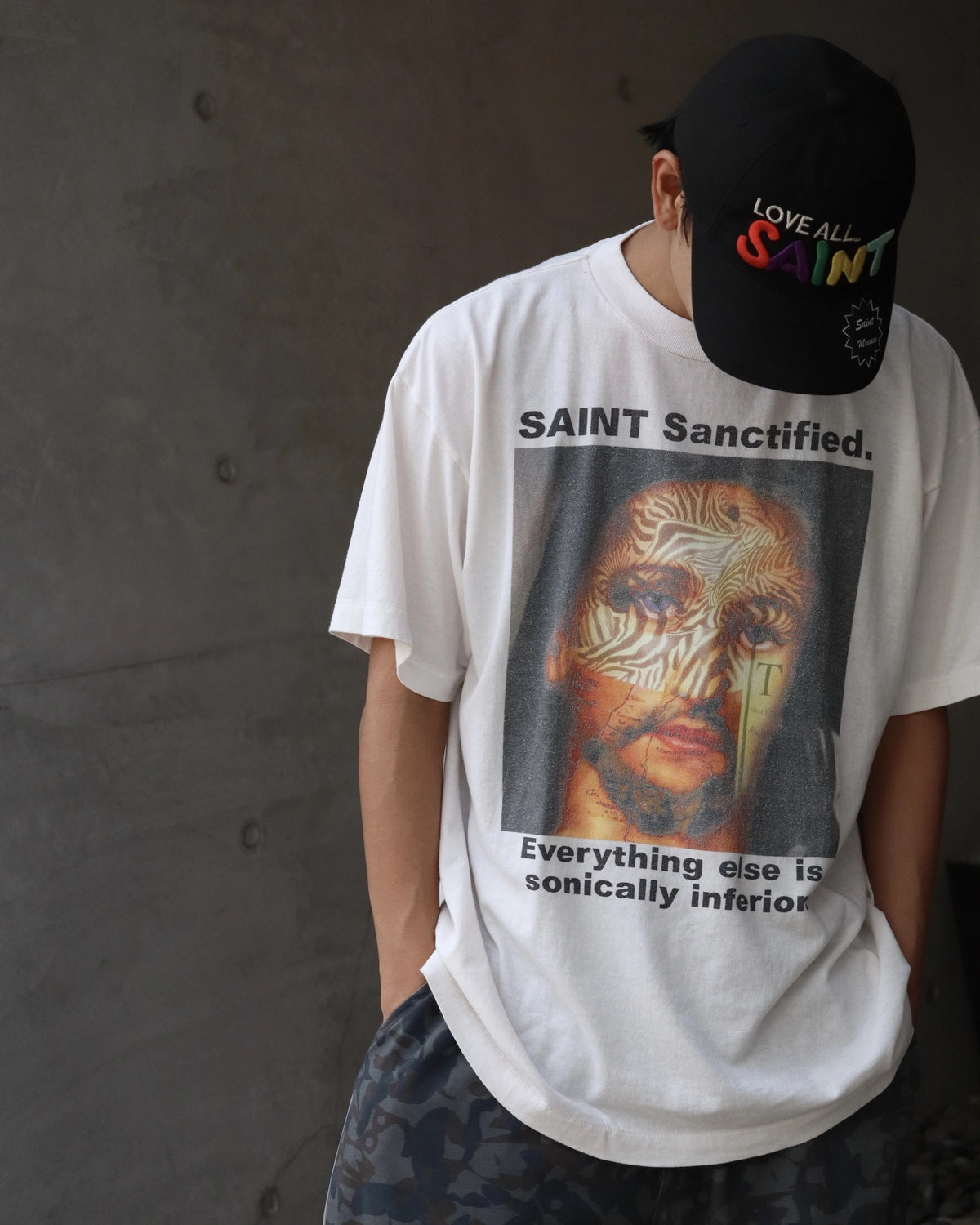 SAINT Mxxxxxx / SS T-SHIRT/ Sanctified (SM-MK1-0000-012)