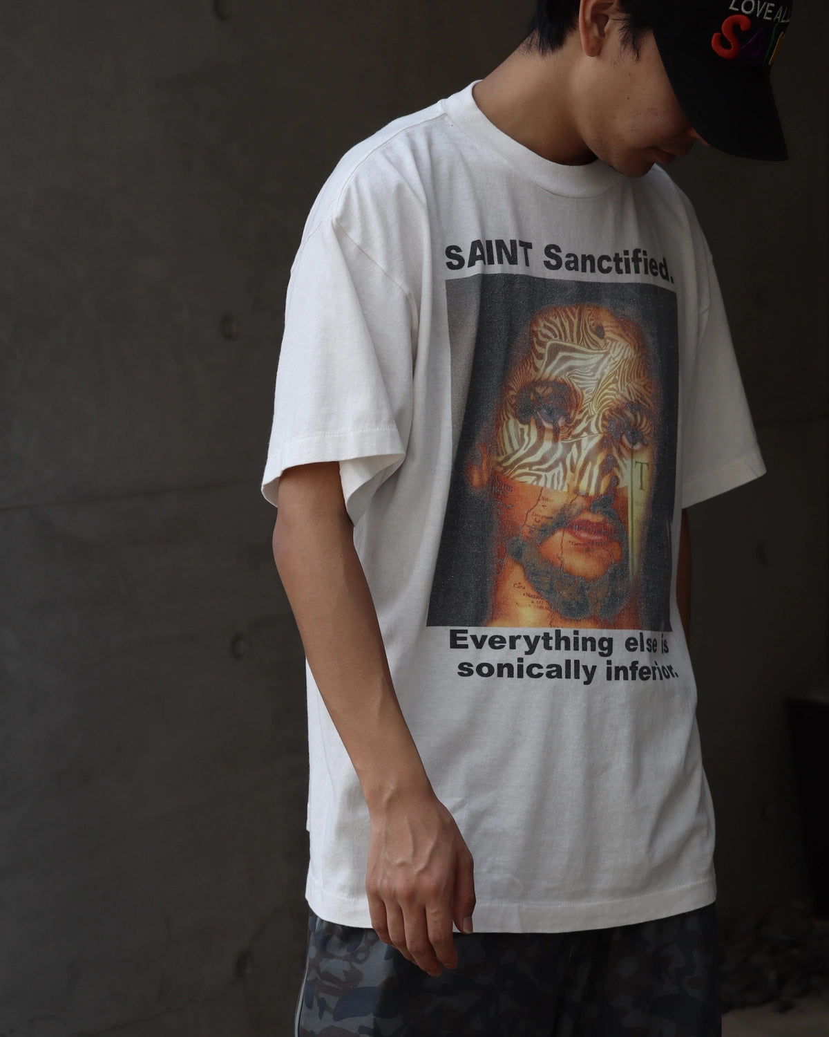 SAINT Mxxxxxx / SS T-SHIRT/ Sanctified (SM-MK1-0000-012)