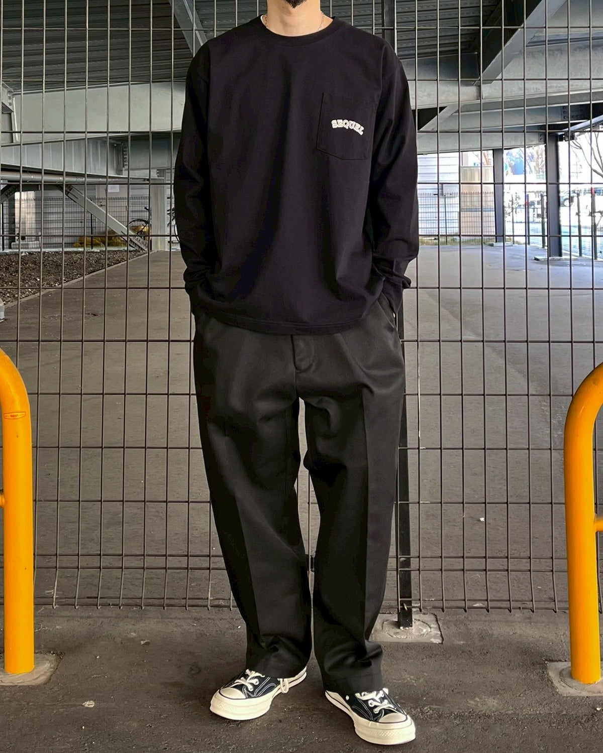 SEQUEL / LONG SLEEVE T-SHIRT (SQ-25AW-LT-03)