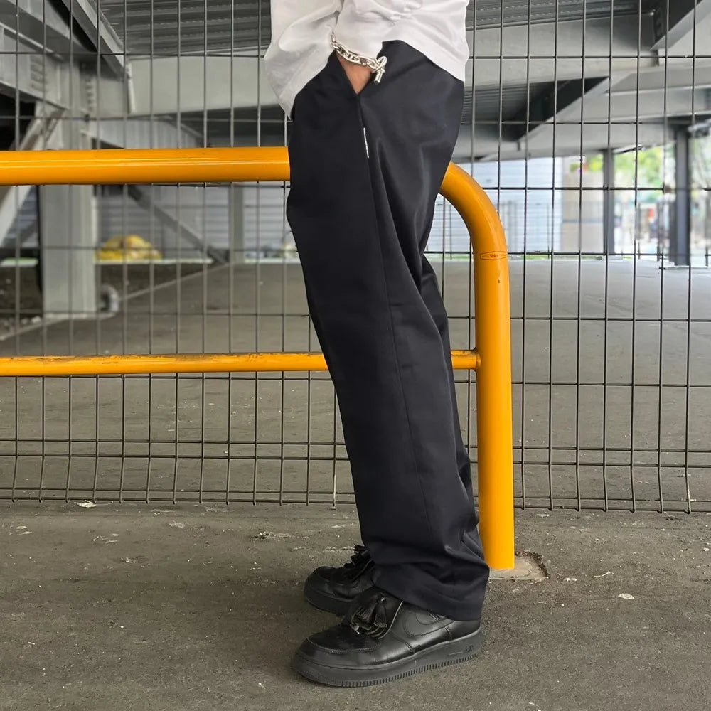 SEQUEL シークエル TYPE-F チノパン サイズL ブラック SEQUEL(シークエル) / CHINO PANTS TYPE-F (SQ-23AW-PT-08