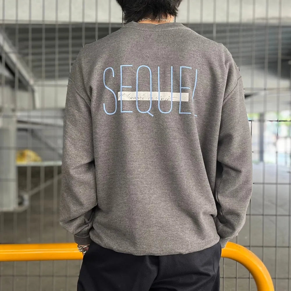 SEQUEL / T/C 裏毛 CREW NECK SWEAT (SQ-24SS-CN-02)