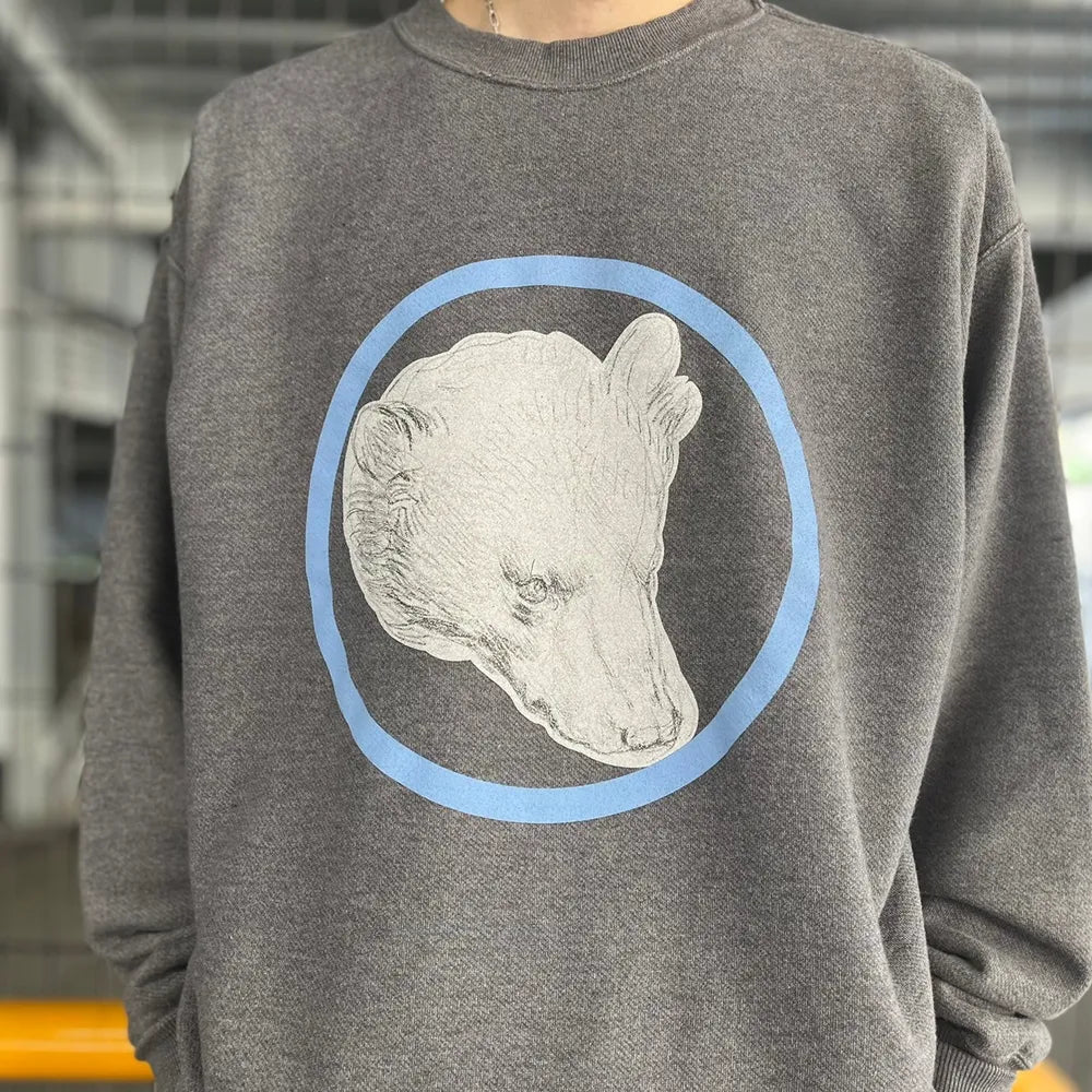 SEQUEL / T/C 裏毛 CREW NECK SWEAT (SQ-24SS-CN-02)