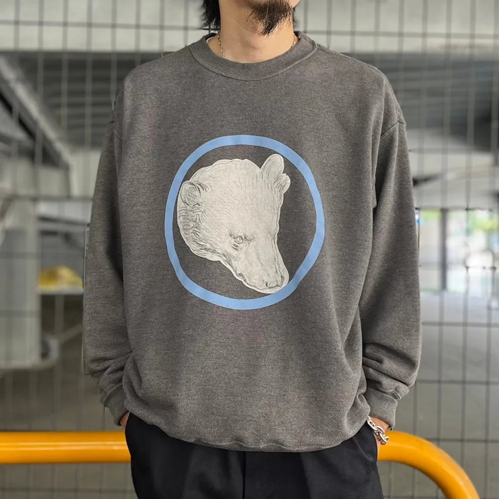 SEQUEL / T/C 裏毛 CREW NECK SWEAT (SQ-24SS-CN-02)