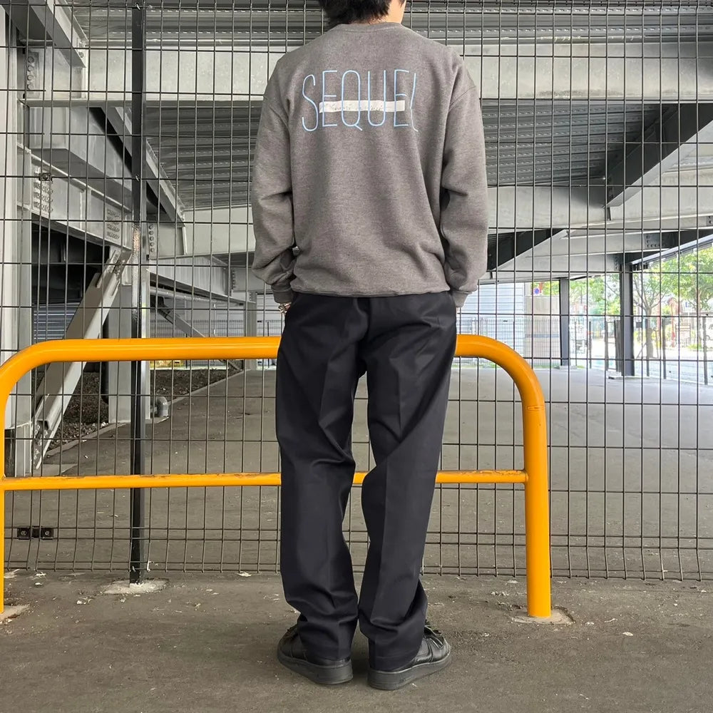 SEQUEL / T/C 裏毛 CREW NECK SWEAT (SQ-24SS-CN-02)