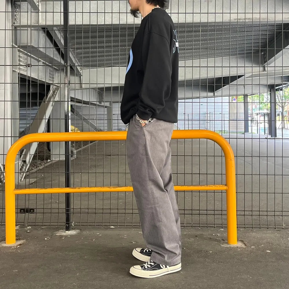 SEQUEL / T/C 裏毛 CREW NECK SWEAT (SQ-24SS-CN-02)