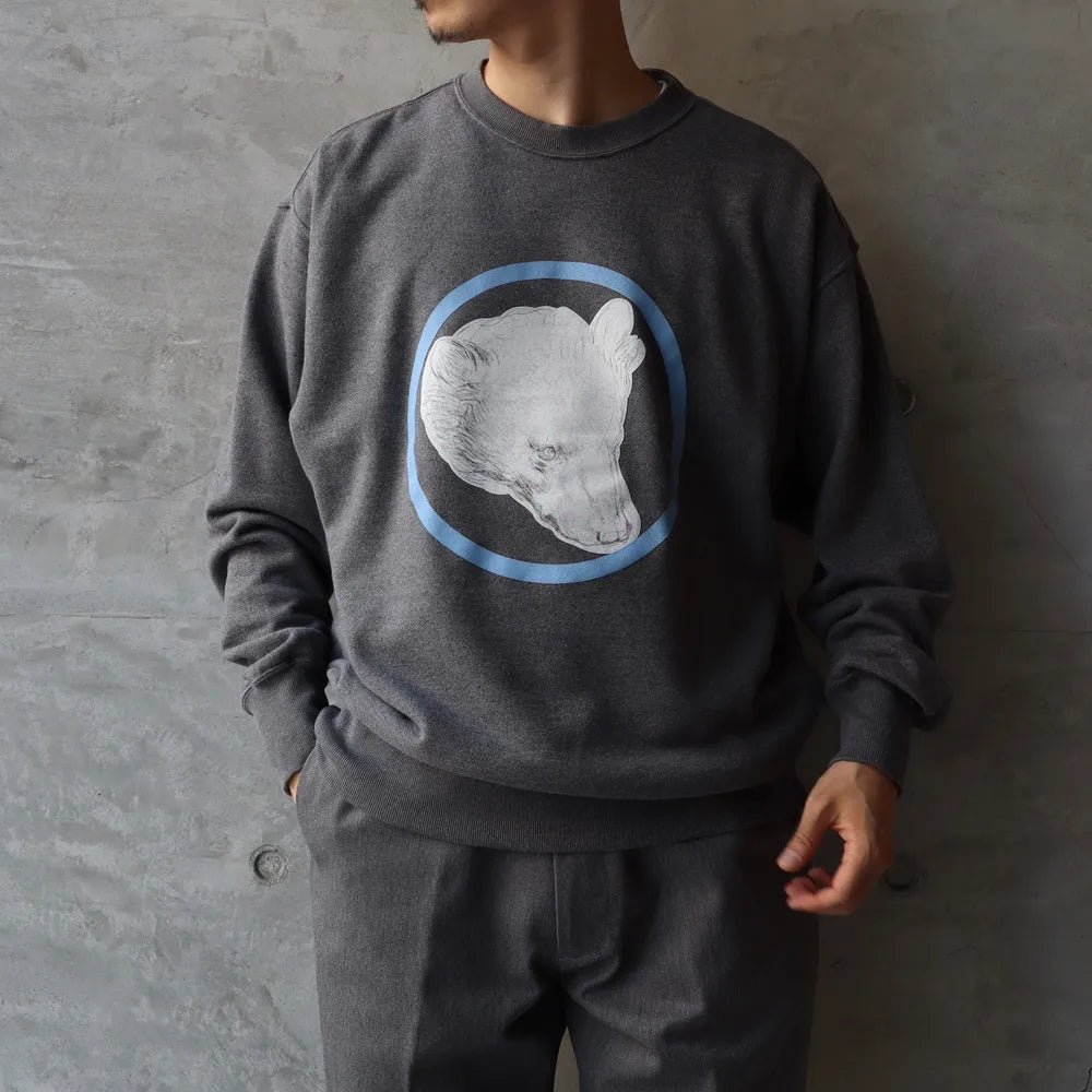 SEQUEL / T/C 裏毛 CREW NECK SWEAT (SQ-24SS-CN-02)