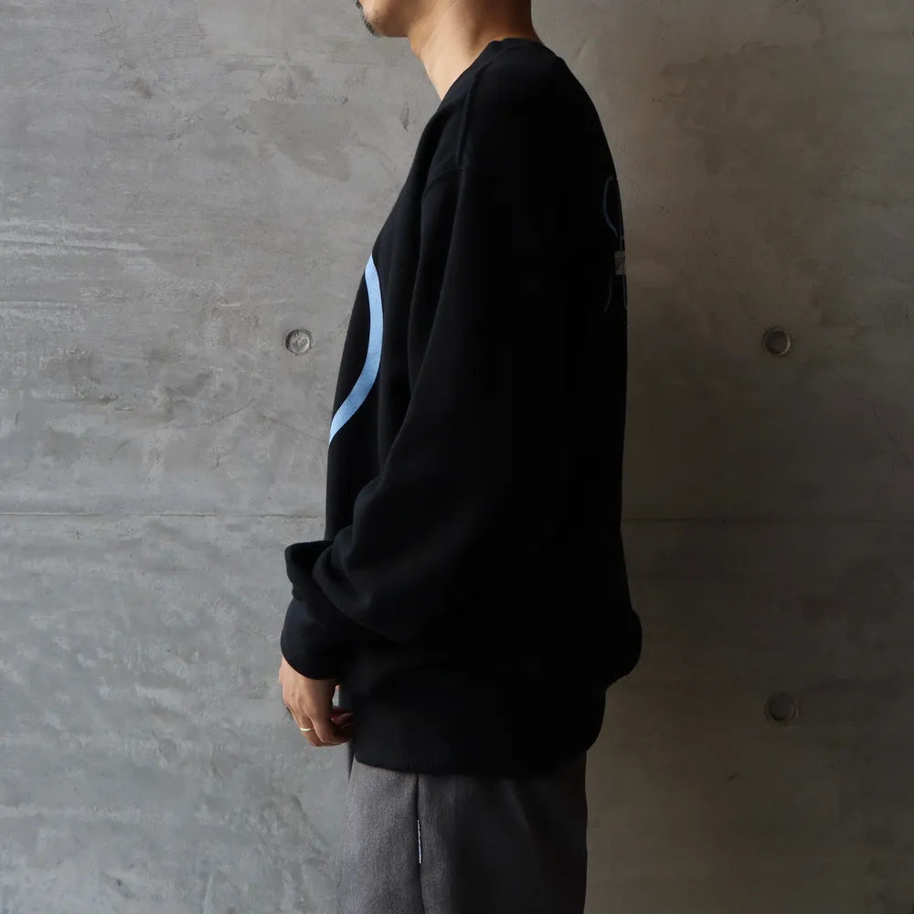 SEQUEL / T/C 裏毛 CREW NECK SWEAT (SQ-24SS-CN-02)