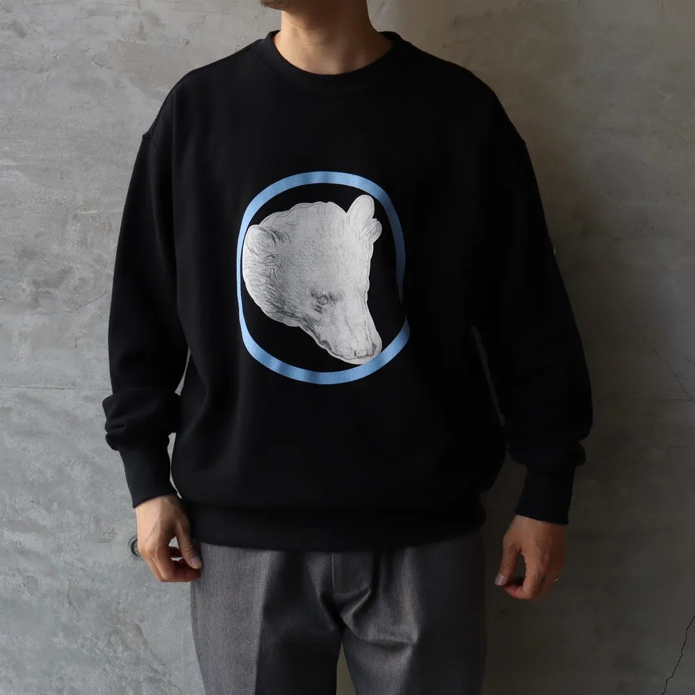 SEQUEL / T/C 裏毛 CREW NECK SWEAT (SQ-24SS-CN-02)