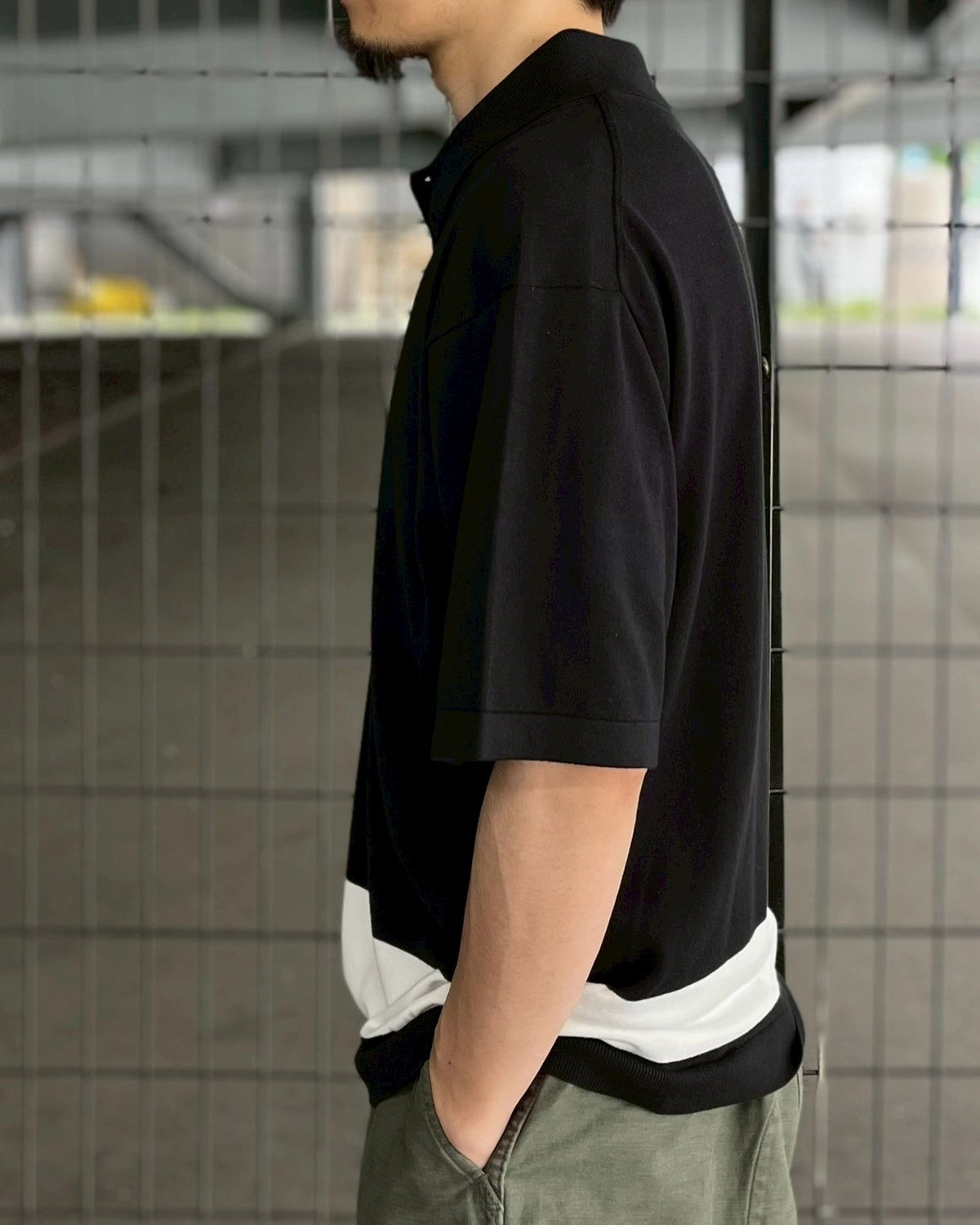 SEQUEL / KNIT POLO SHORT SLEEVE (SQ-26SS-KN-02)