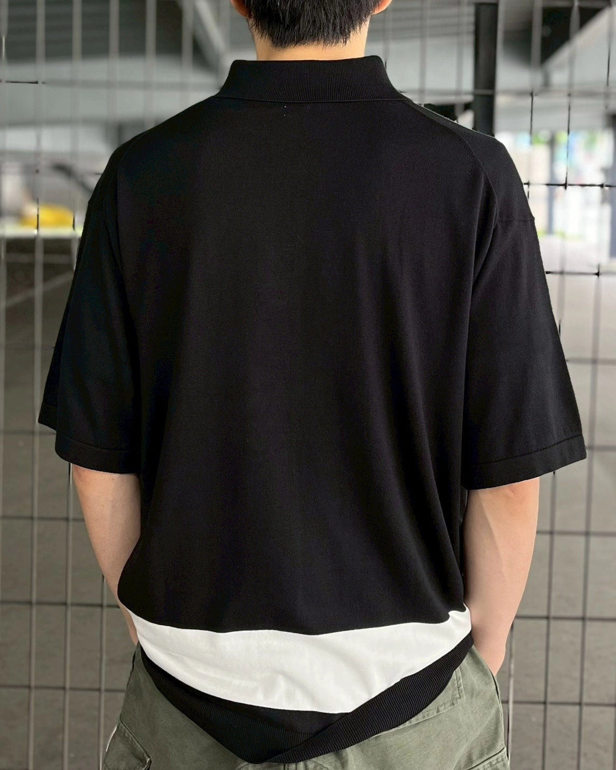 SEQUEL / KNIT POLO SHORT SLEEVE (SQ-26SS-KN-02)