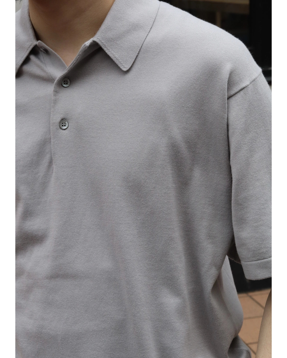 SEQUEL / KNIT POLO SHORT SLEEVE (SQ-26SS-KN-02)