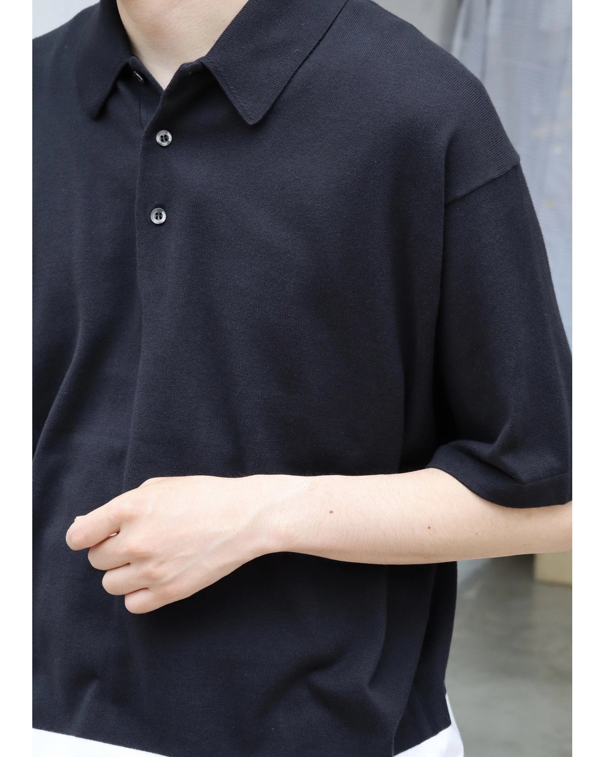 SEQUEL / KNIT POLO SHORT SLEEVE (SQ-26SS-KN-02)
