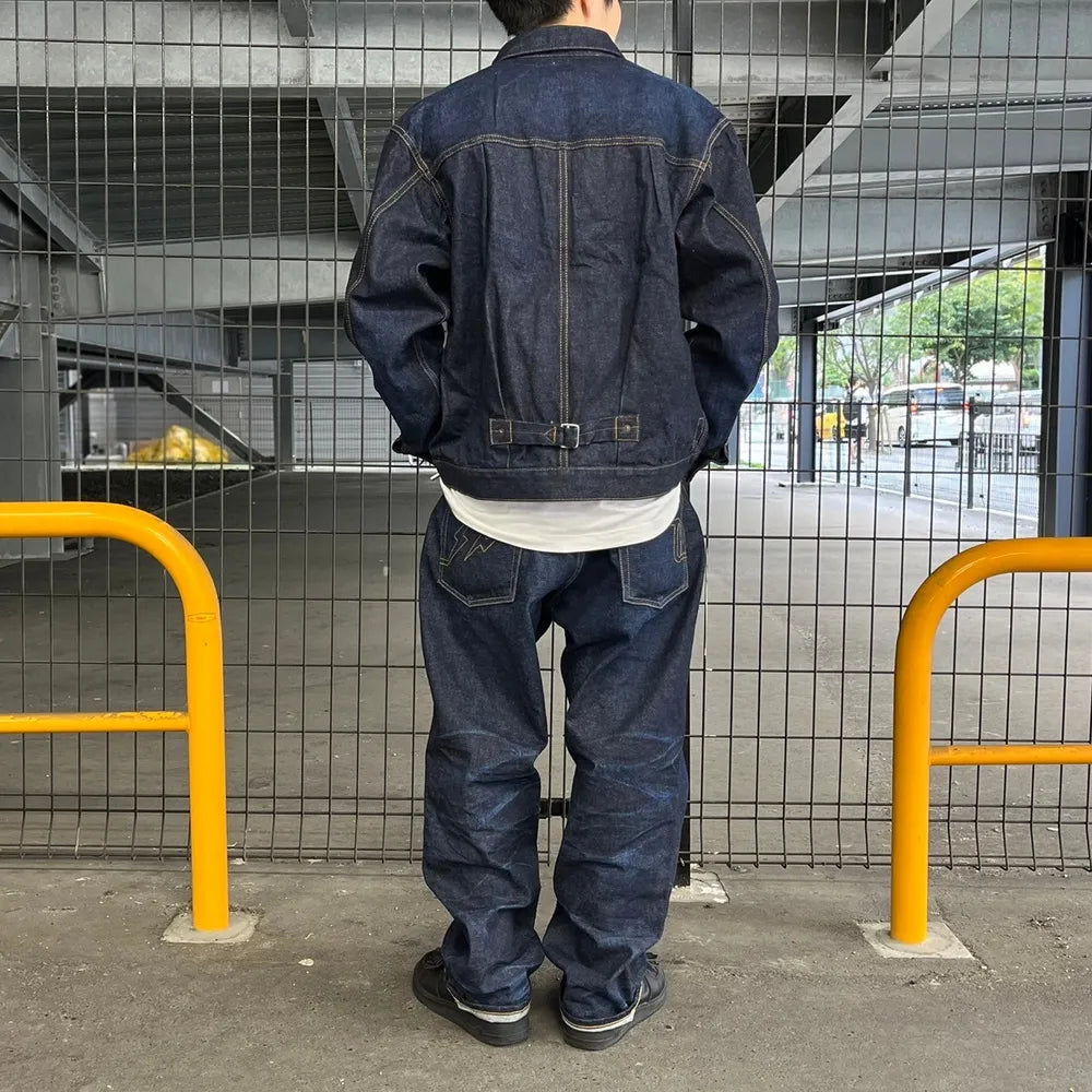 SEQUEL / × FRAGMENT 生立体 DENIM PANTS (SQ-24AW-PT-02)