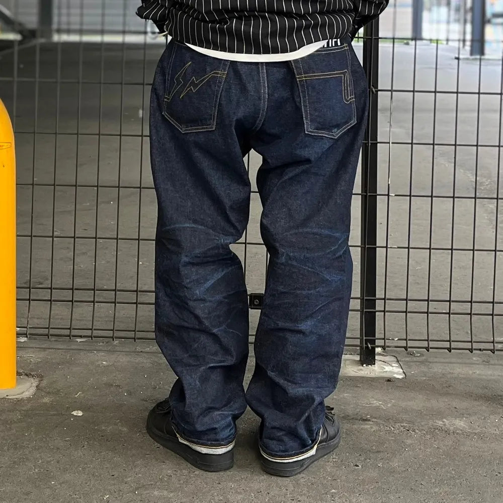 SEQUEL / × FRAGMENT 生立体 DENIM PANTS (SQ-24AW-PT-02)