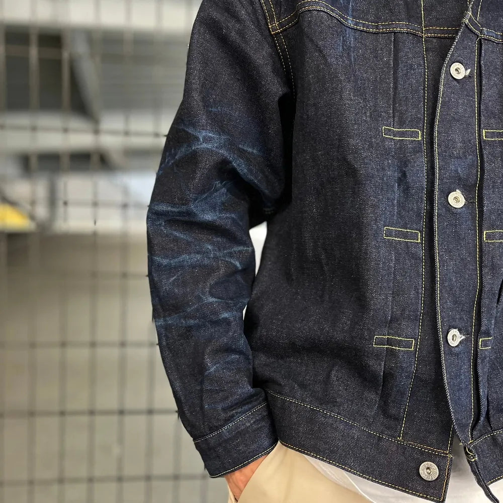 SEQUEL / × FRAGMENT 生立体 DENIM JACKET (SQ-24AW-JK-02)