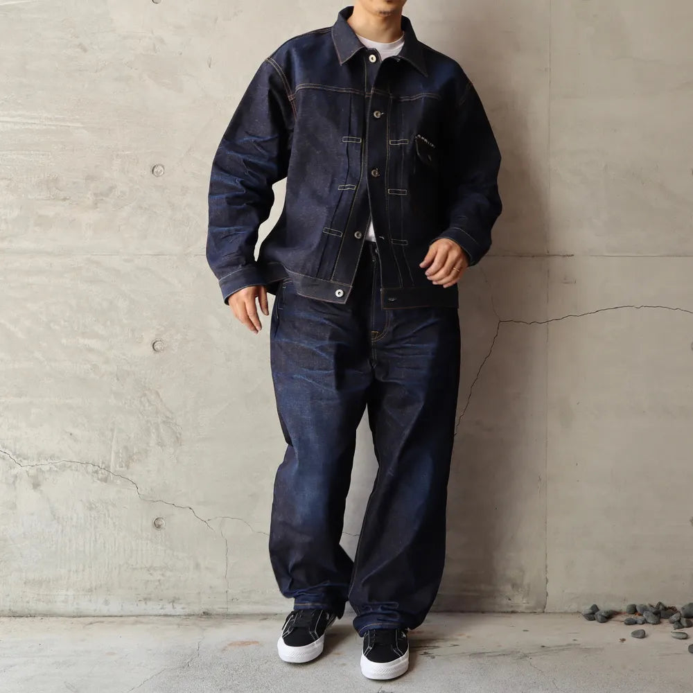 SEQUEL / × FRAGMENT 生立体 DENIM PANTS (SQ-24AW-PT-02)