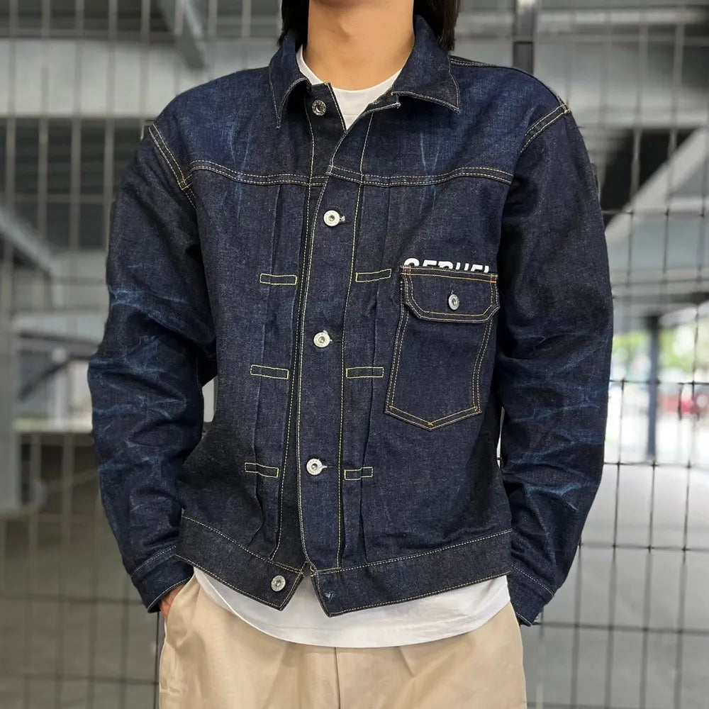 SEQUEL / × FRAGMENT 生立体 DENIM JACKET (SQ-24AW-JK-02)