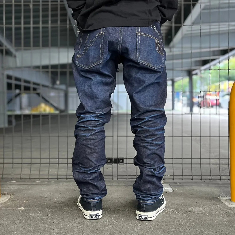 SEQUEL / × FRAGMENT 生立体 DENIM PANTS (SQ-24AW-PT-03)