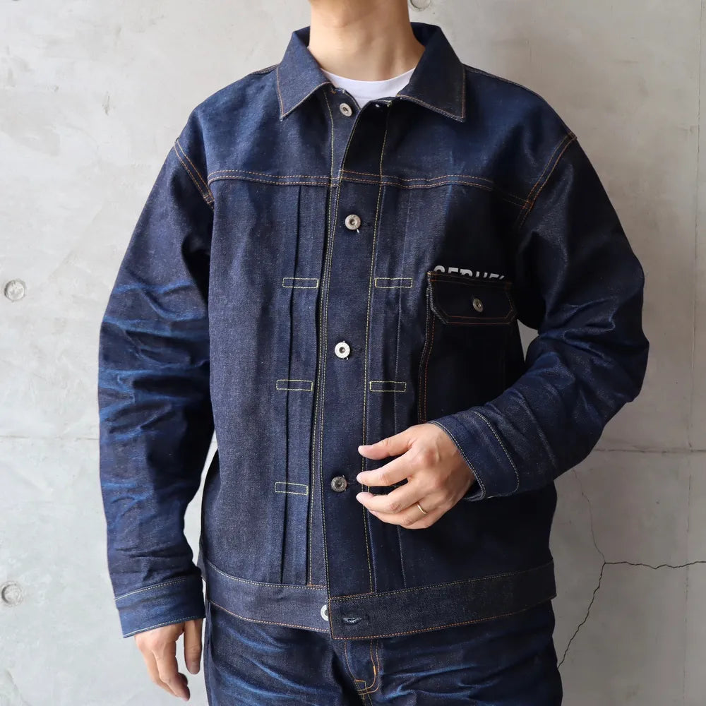 SEQUEL / × FRAGMENT 生立体 DENIM JACKET (SQ-24AW-JK-02)