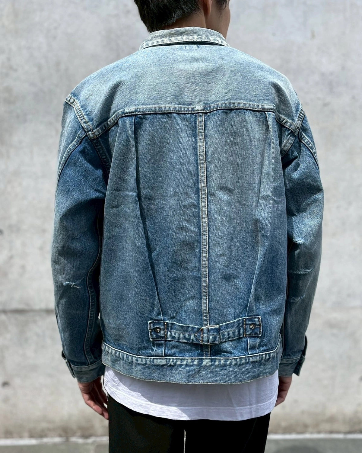 SEQUEL FRAGMENTダメージデニムジャケット SEQUEL(シークエル) / × FRAGMENT DAMAGE DENIM JACKET | 公式