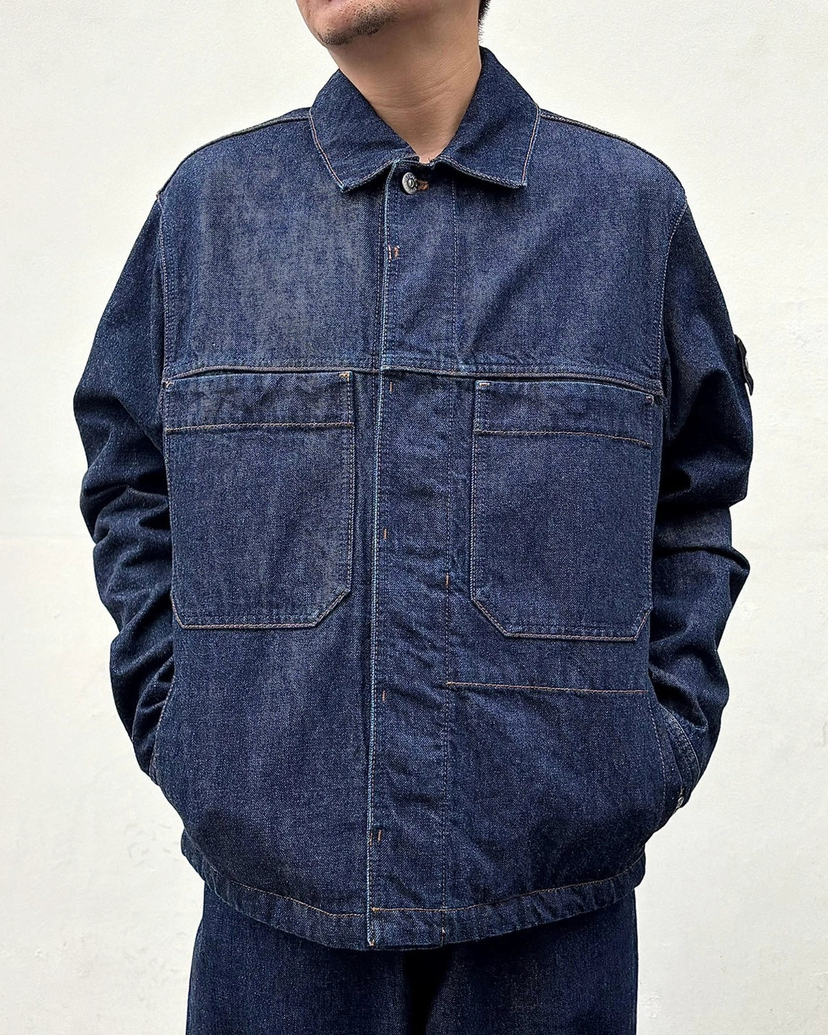 STONE ISLAND / コーチジャケット ボタン開閉 (L2S144100006S00J7)