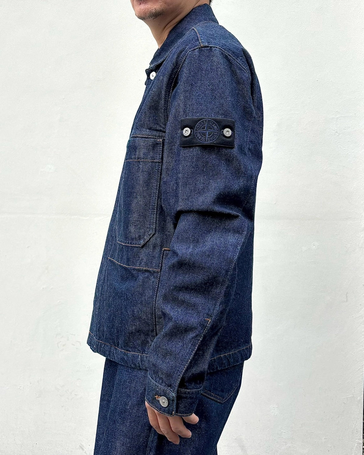 STONE ISLAND / コーチジャケット ボタン開閉 (L2S144100006S00J7)