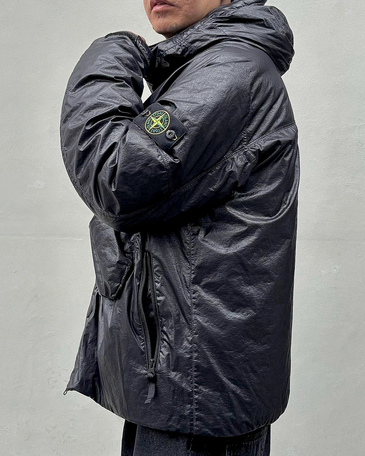 STONE ISLAND / CAPOSPALLA CON PIUMA RDS (L2S154100056S0419)