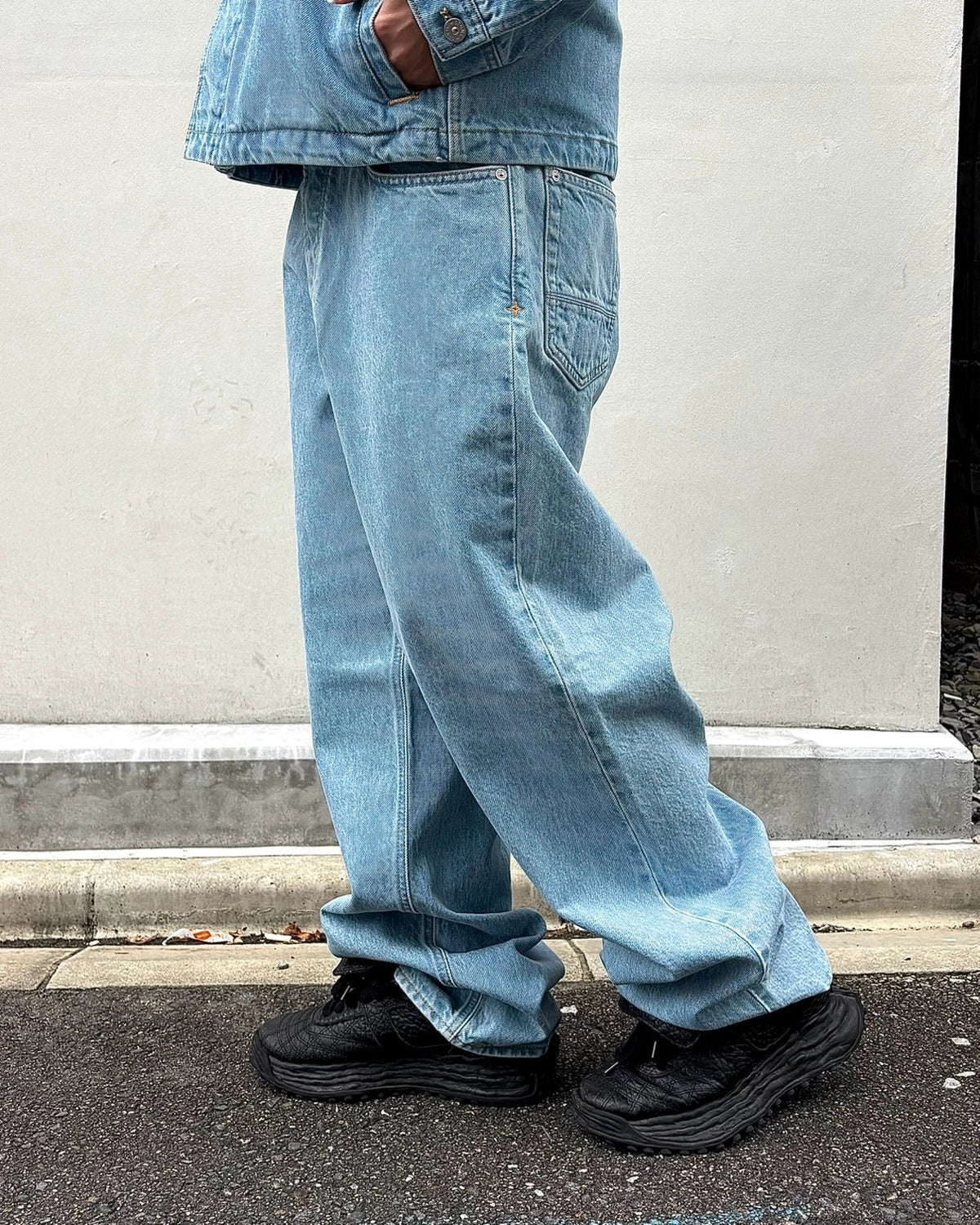 STONE ISLAND / リラックスフィット ファイブポケット ジーンズ (L2S14J100006S0J33)