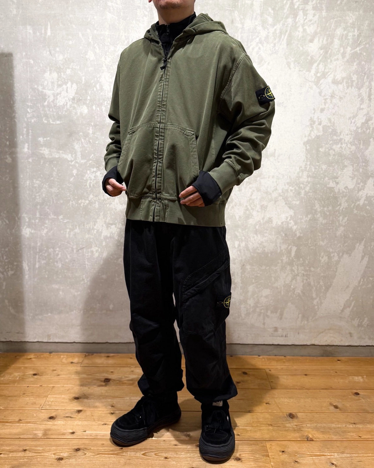 STONE ISLAND / FELPA GIUBBOTTO (K2S156100017)