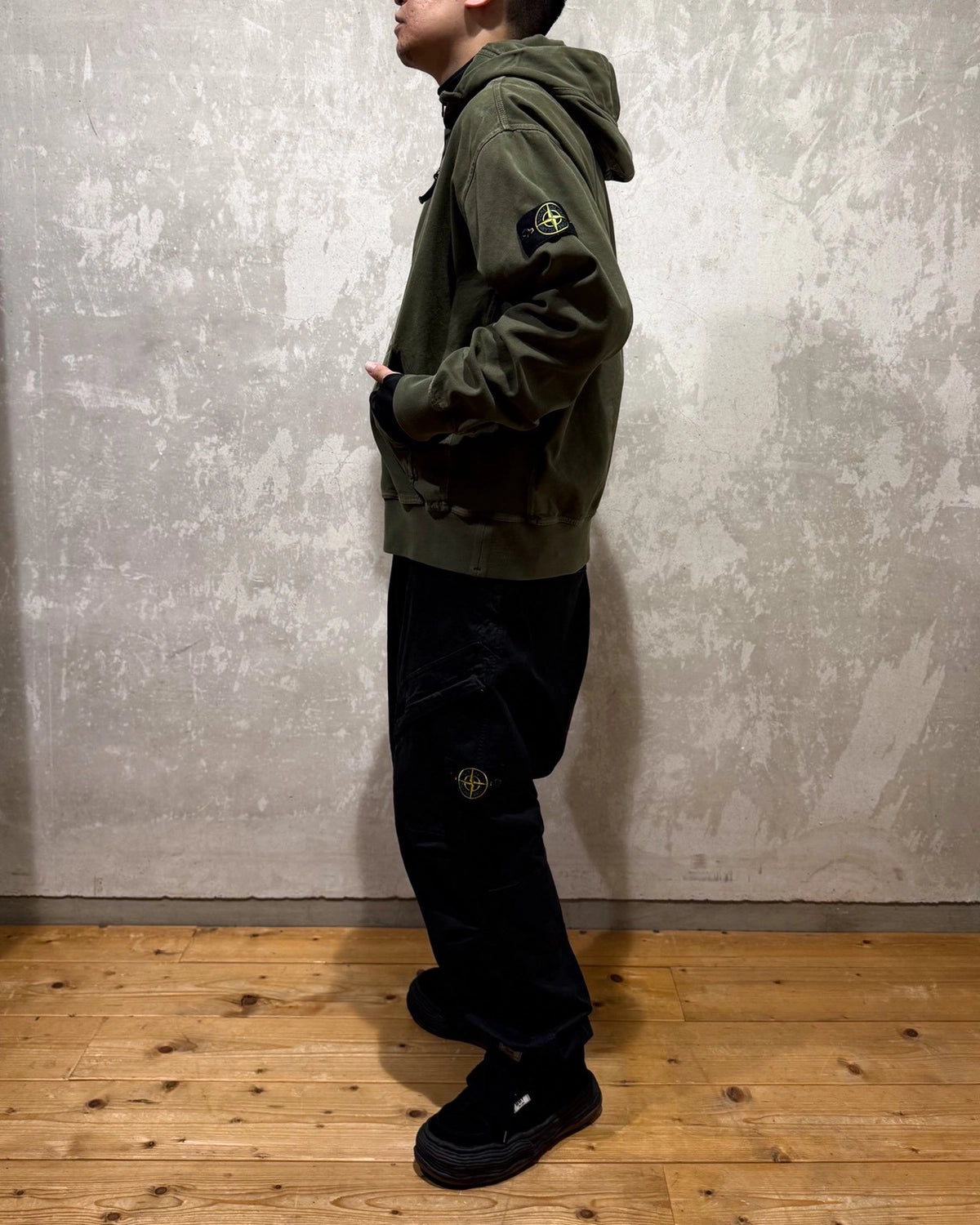 STONE ISLAND / FELPA GIUBBOTTO (K2S156100017)