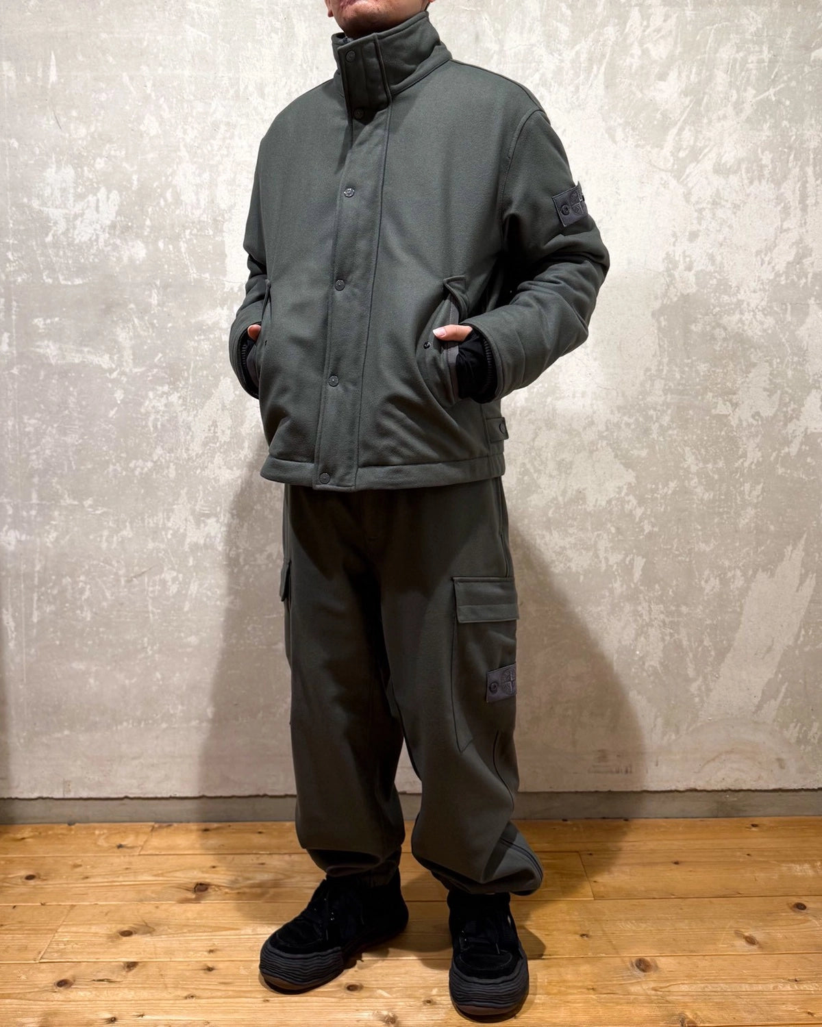 STONE ISLAND / PANTALONE LOOSE GHOST (K2S153100021)