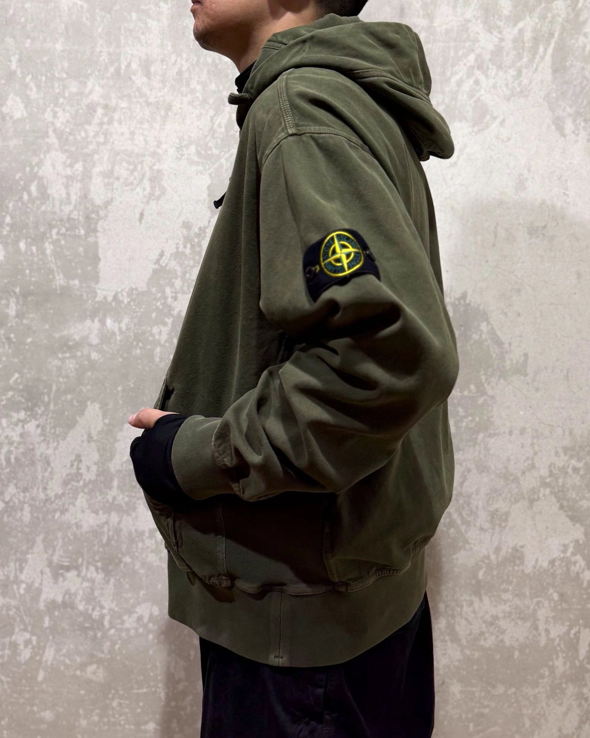 STONE ISLAND / FELPA GIUBBOTTO (K2S156100017)
