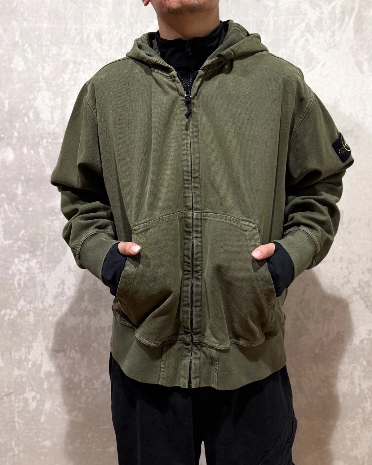 STONE ISLAND / FELPA GIUBBOTTO (K2S156100017)