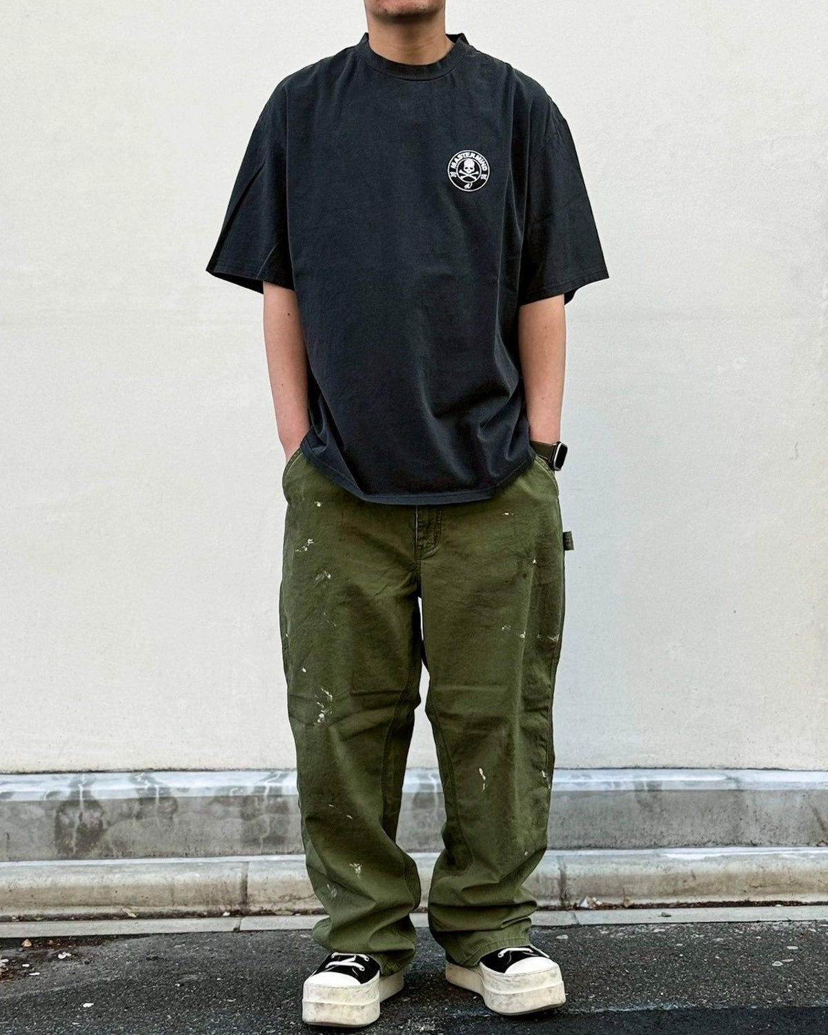 mastermind JAPAN × SWJP / MJ SW Logo T-Shirt (MJSW-26SS-005)