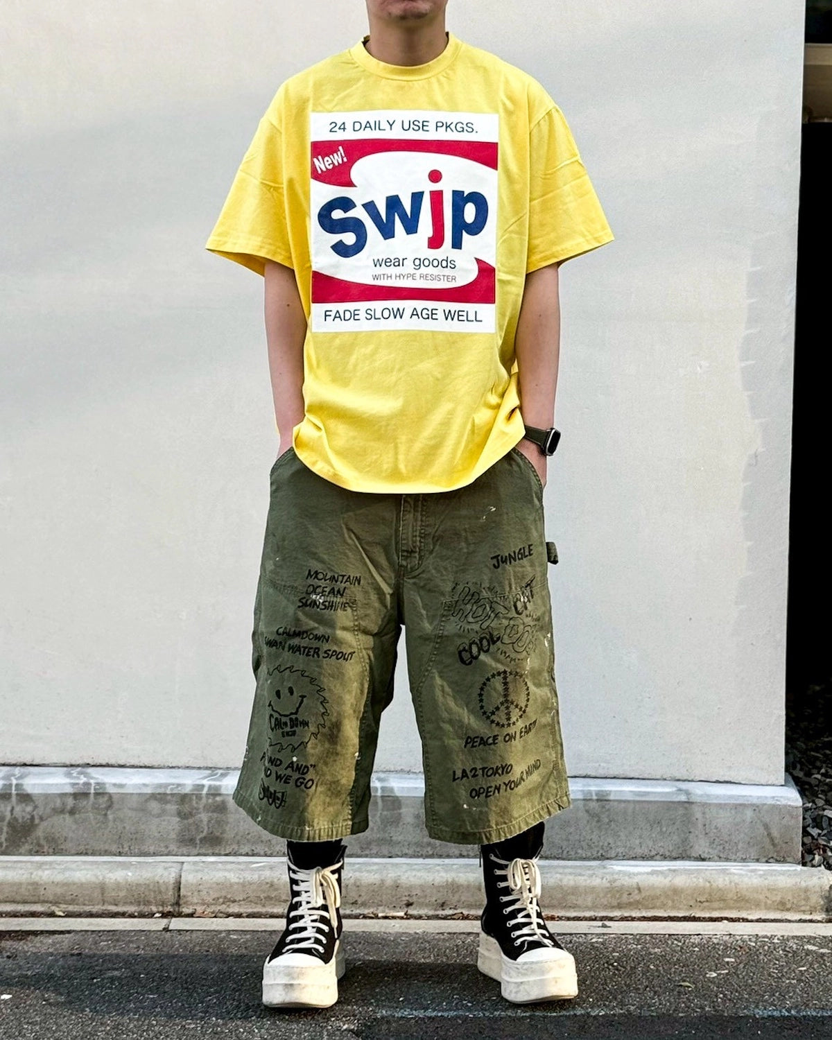 SWJP / WARHOL POSTER T-SHIRT (SW-26SS-32)