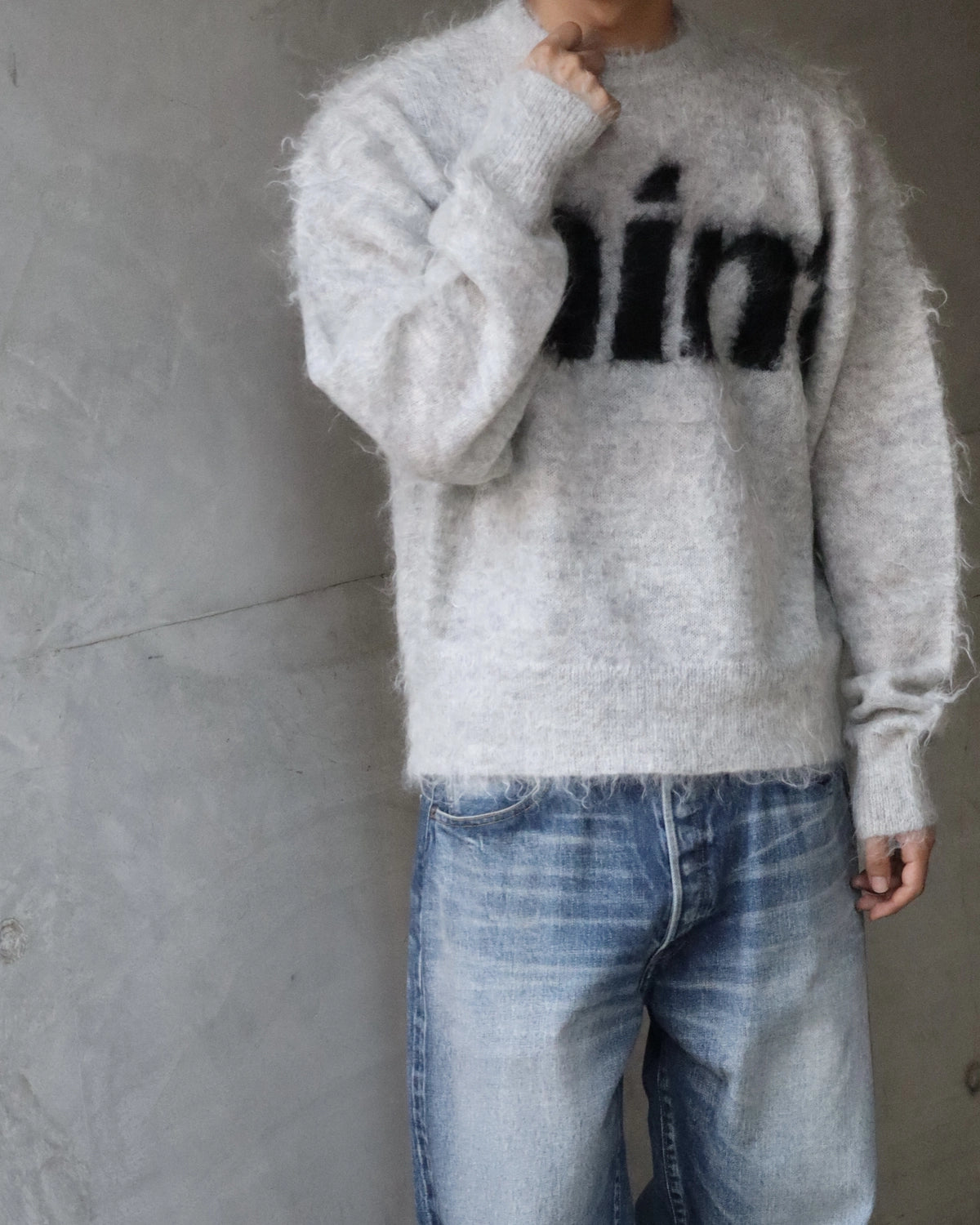 SAINT Mxxxxxx / MOHAIR CREW KNIT / SAINT (SM-MK1-0000-056)