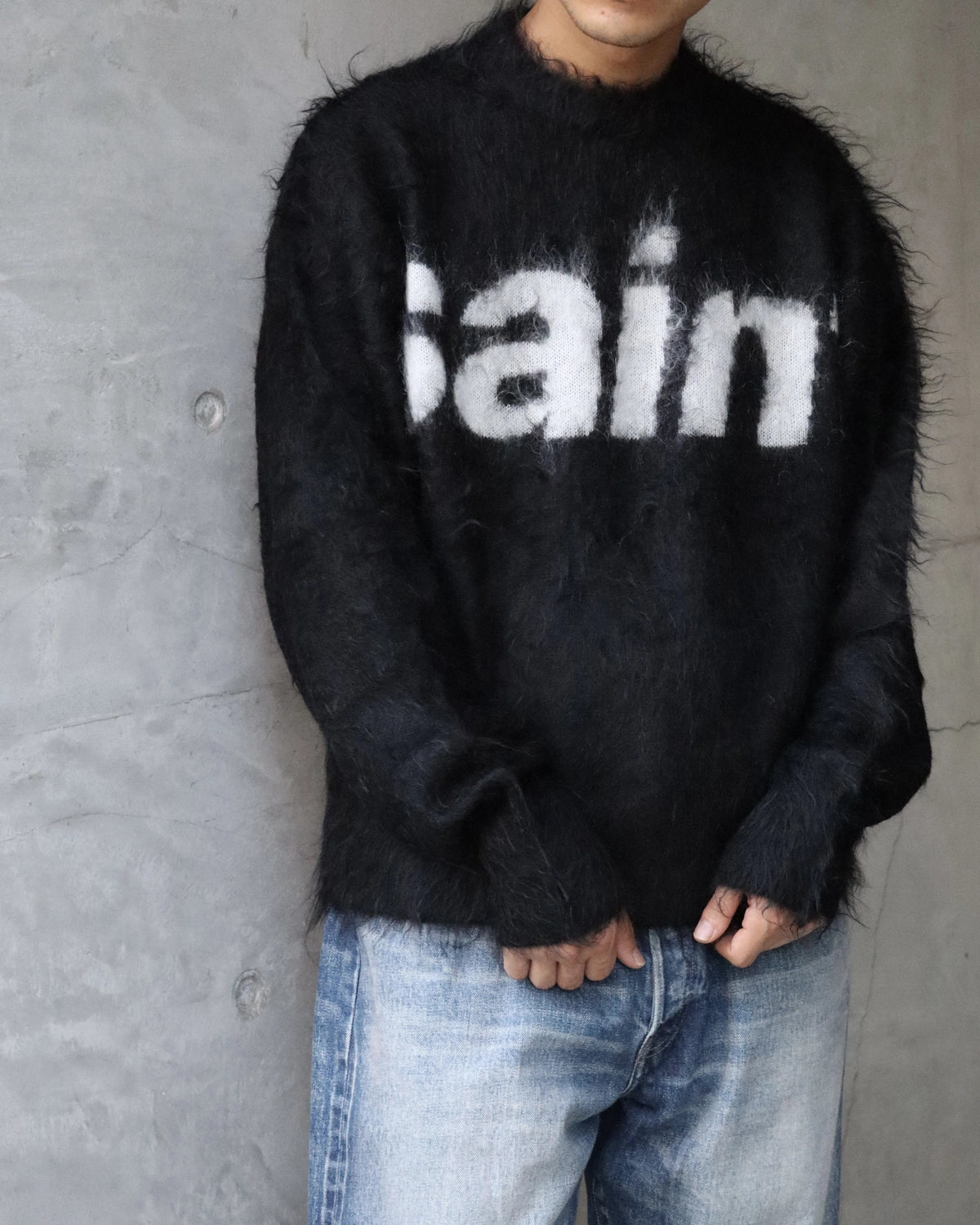 SAINT Mxxxxxx / MOHAIR CREW KNIT / SAINT (SM-MK1-0000-055)