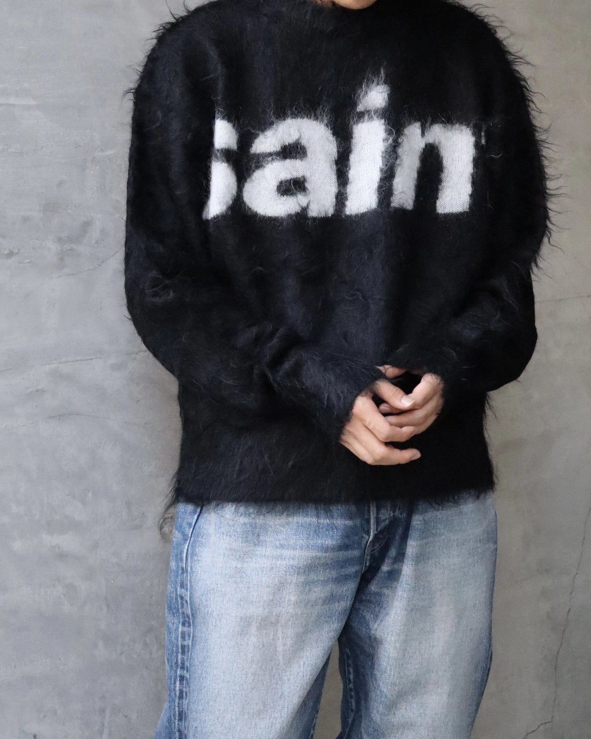 SAINT Mxxxxxx / MOHAIR CREW KNIT / SAINT (SM-MK1-0000-055)