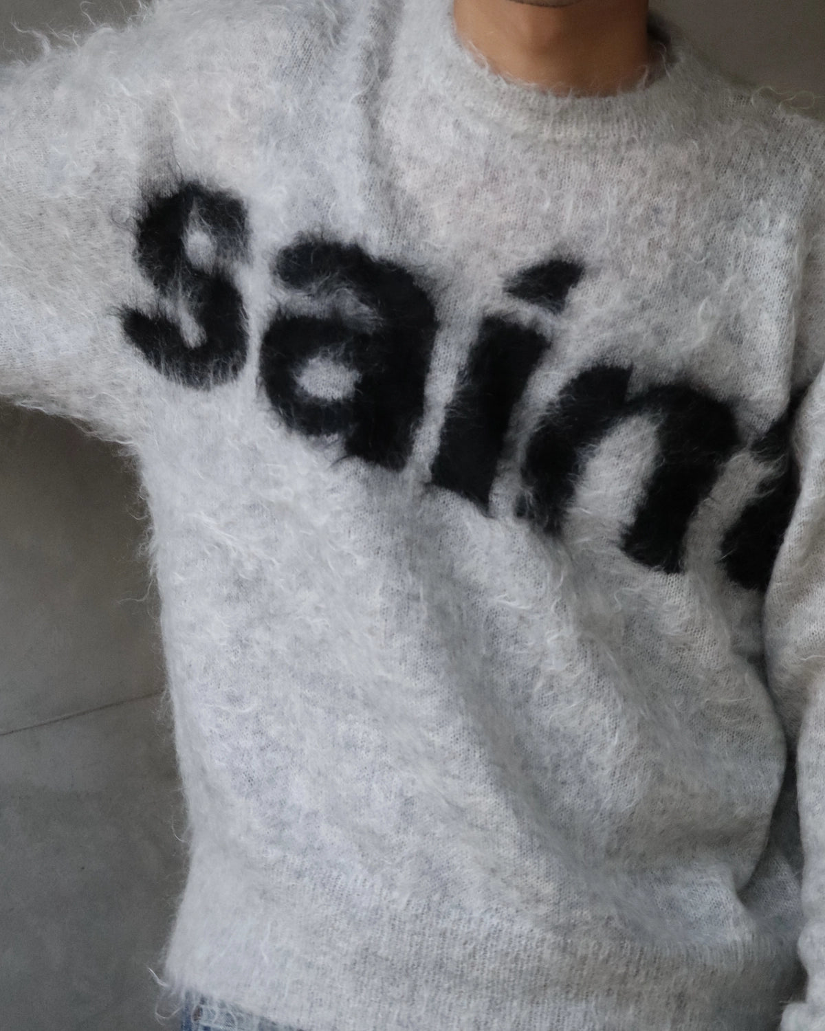 SAINT Mxxxxxx / MOHAIR CREW KNIT / SAINT (SM-MK1-0000-056)