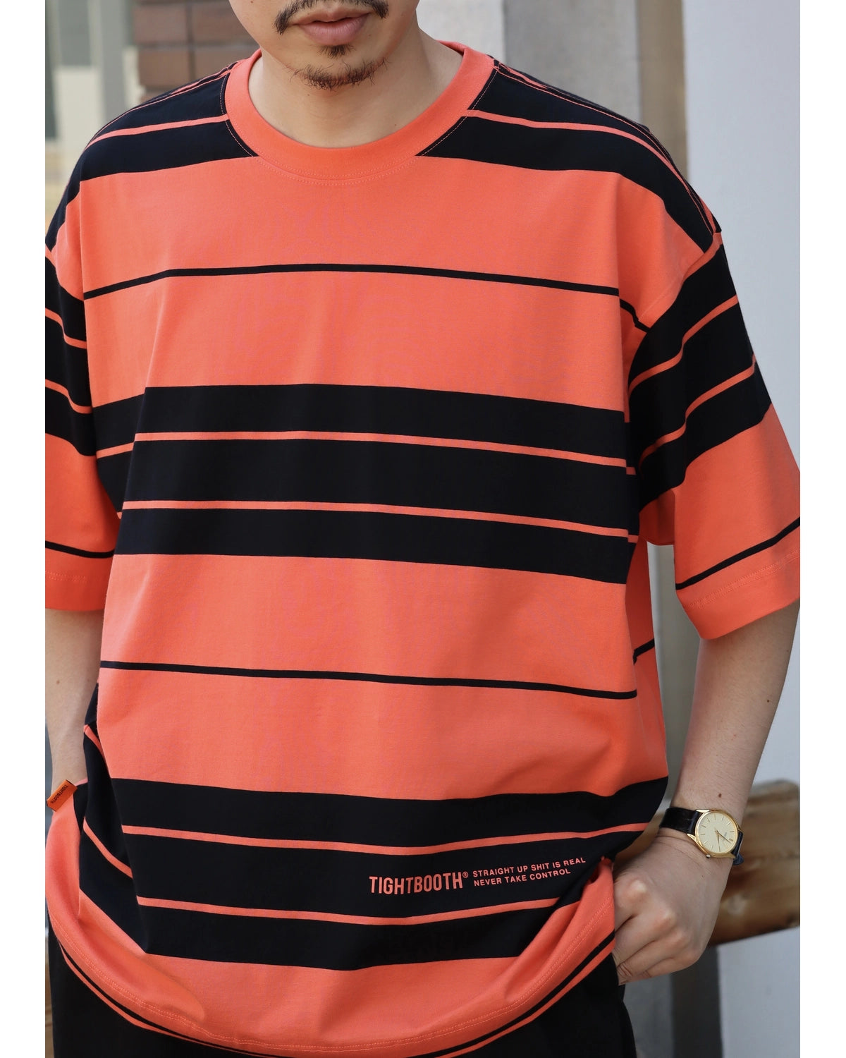 TIGHTBOOTH / BORDER S/S T-SHIRT (SU26-T03)