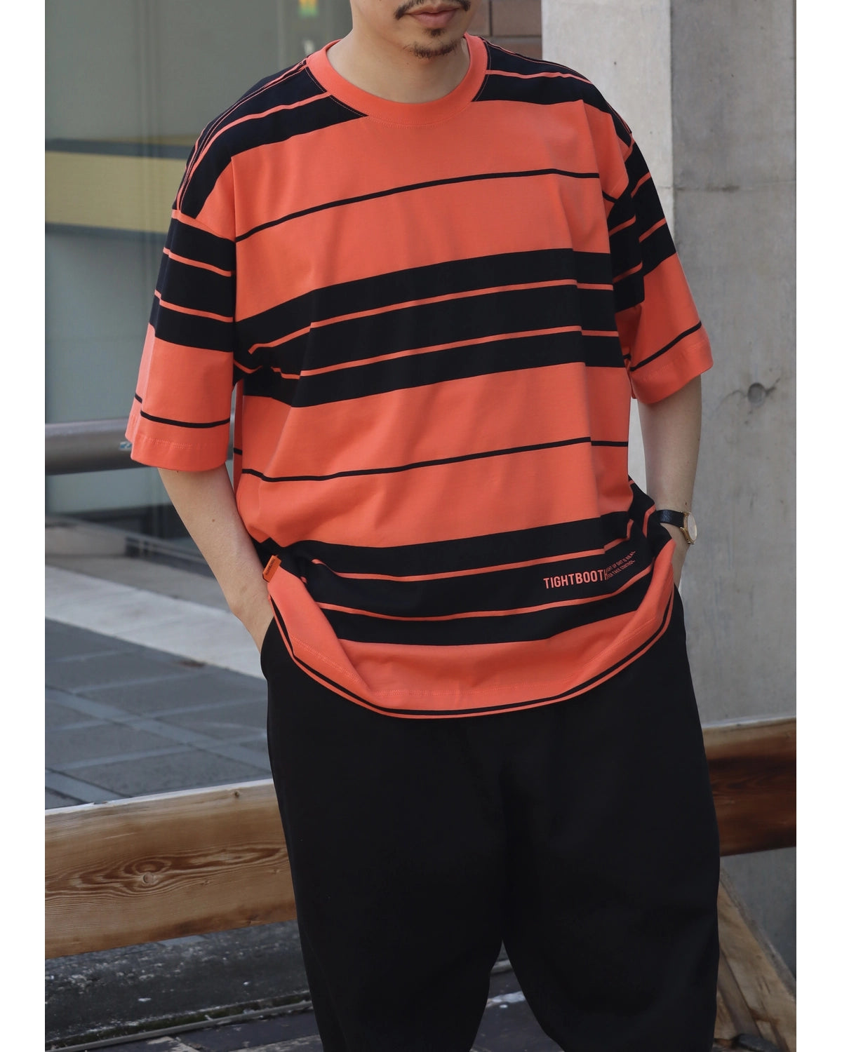 TIGHTBOOTH / BORDER S/S T-SHIRT (SU26-T03)