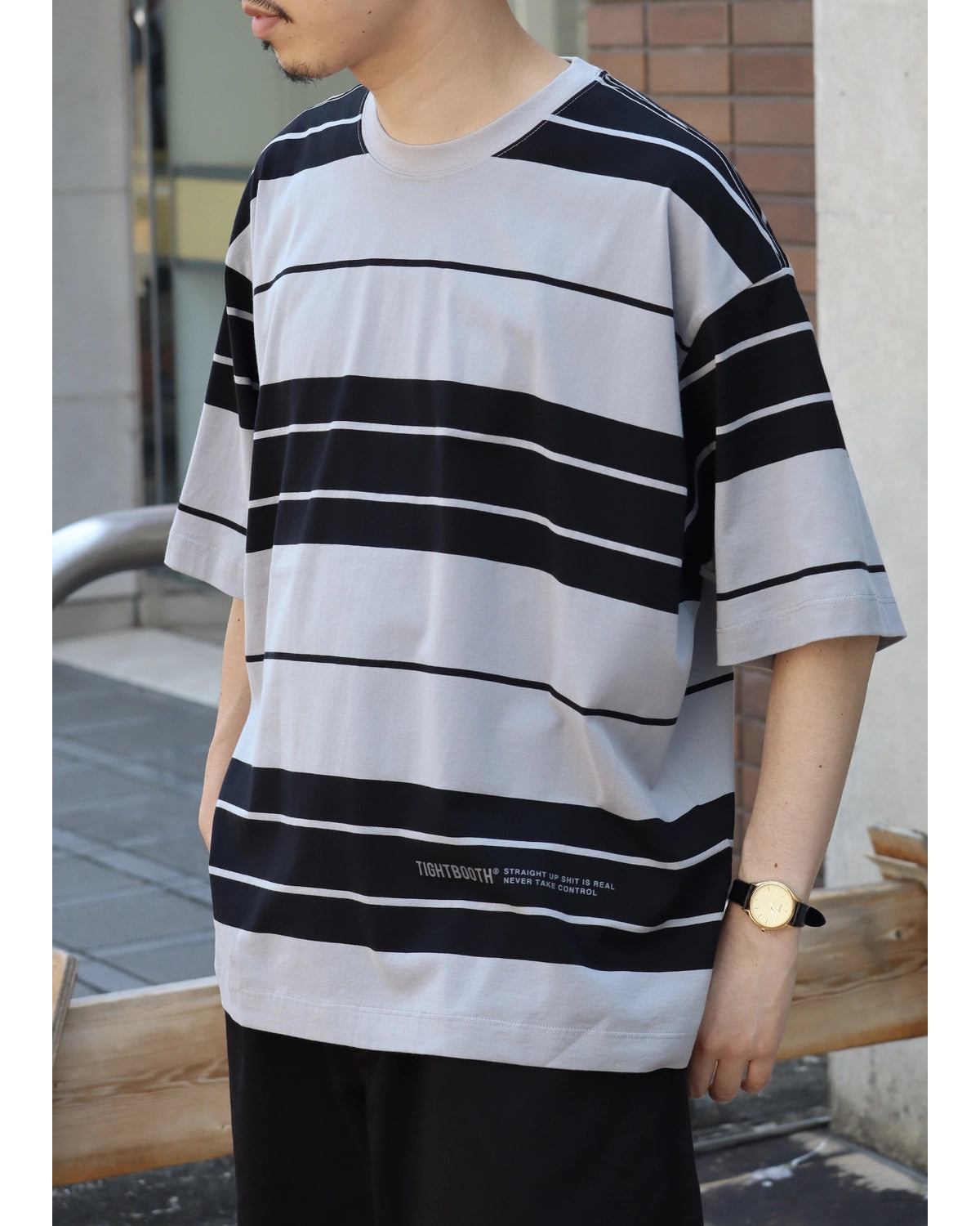 TIGHTBOOTH ボーダー tシャツ 22ss S⁄S BORDER | 0 Tightbooth 20%OFF
