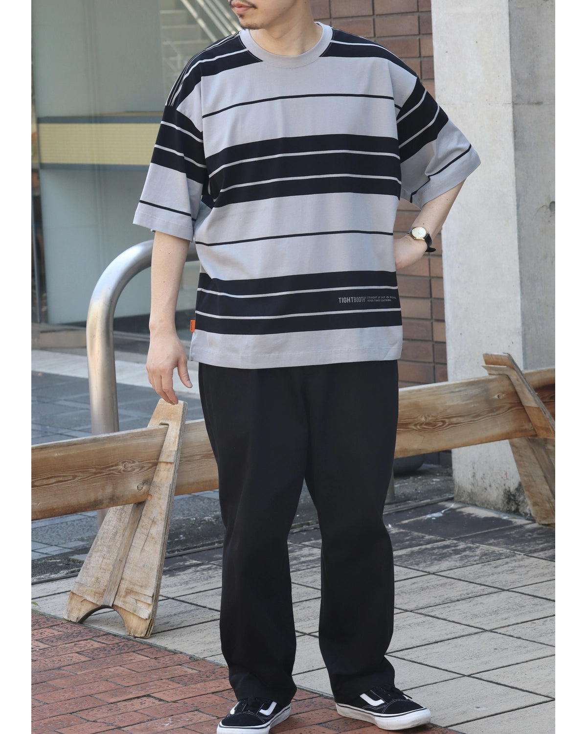 TIGHTBOOTH ボーダー tシャツ 22ss S⁄S BORDER | 0 Tightbooth 20%OFF