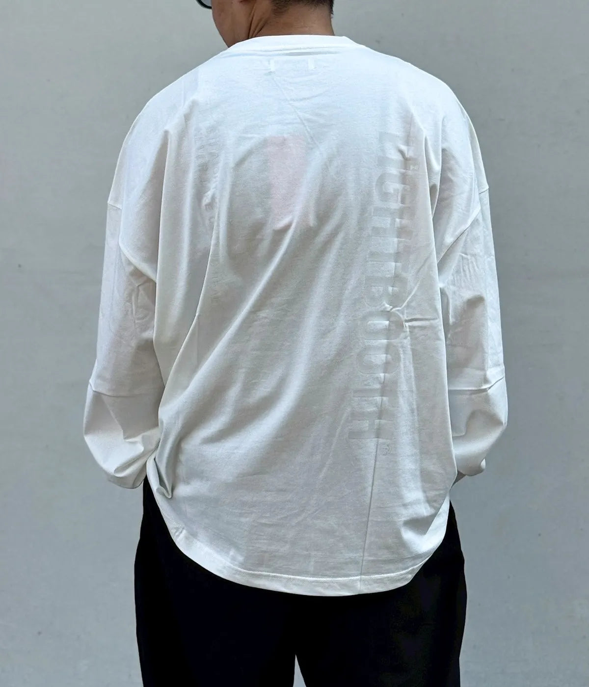 TIGHTBOOTH / LABEL LOGO L/S T-SHIRT (SS26-T02)