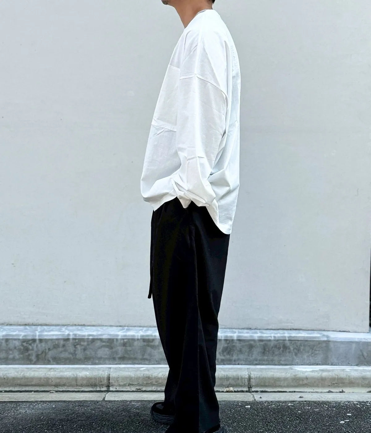 TIGHTBOOTH / LABEL LOGO L/S T-SHIRT (SS26-T02)