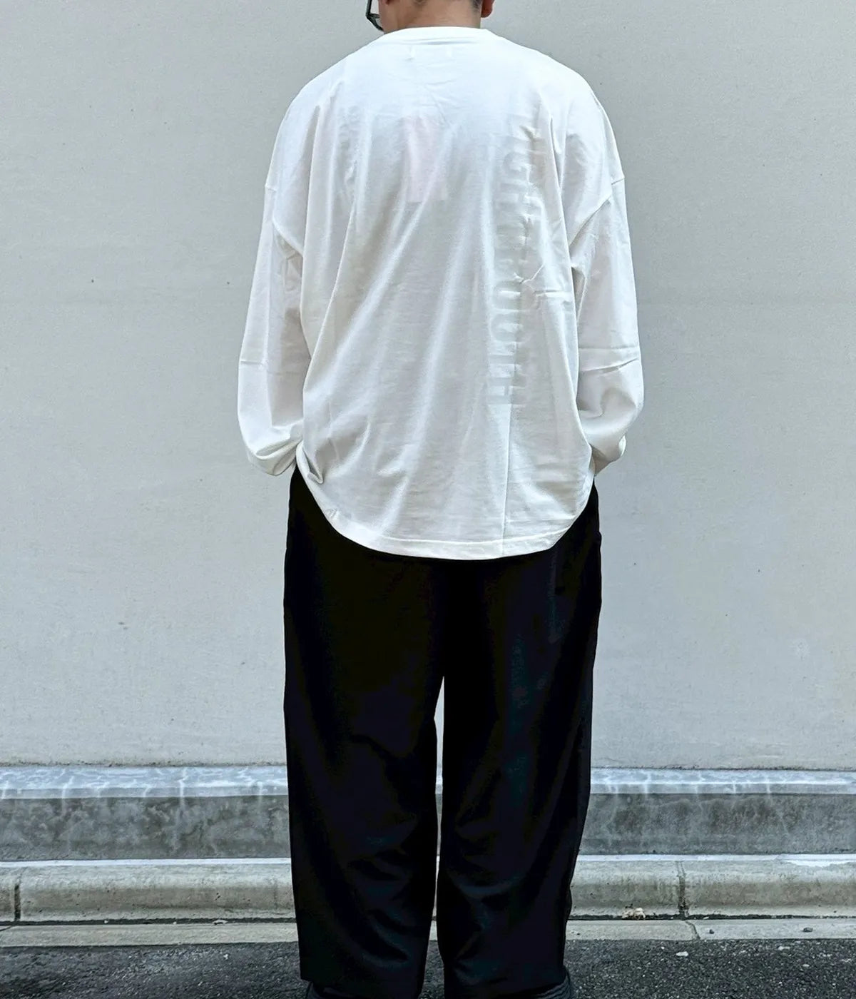 TIGHTBOOTH / LABEL LOGO L/S T-SHIRT (SS26-T02)