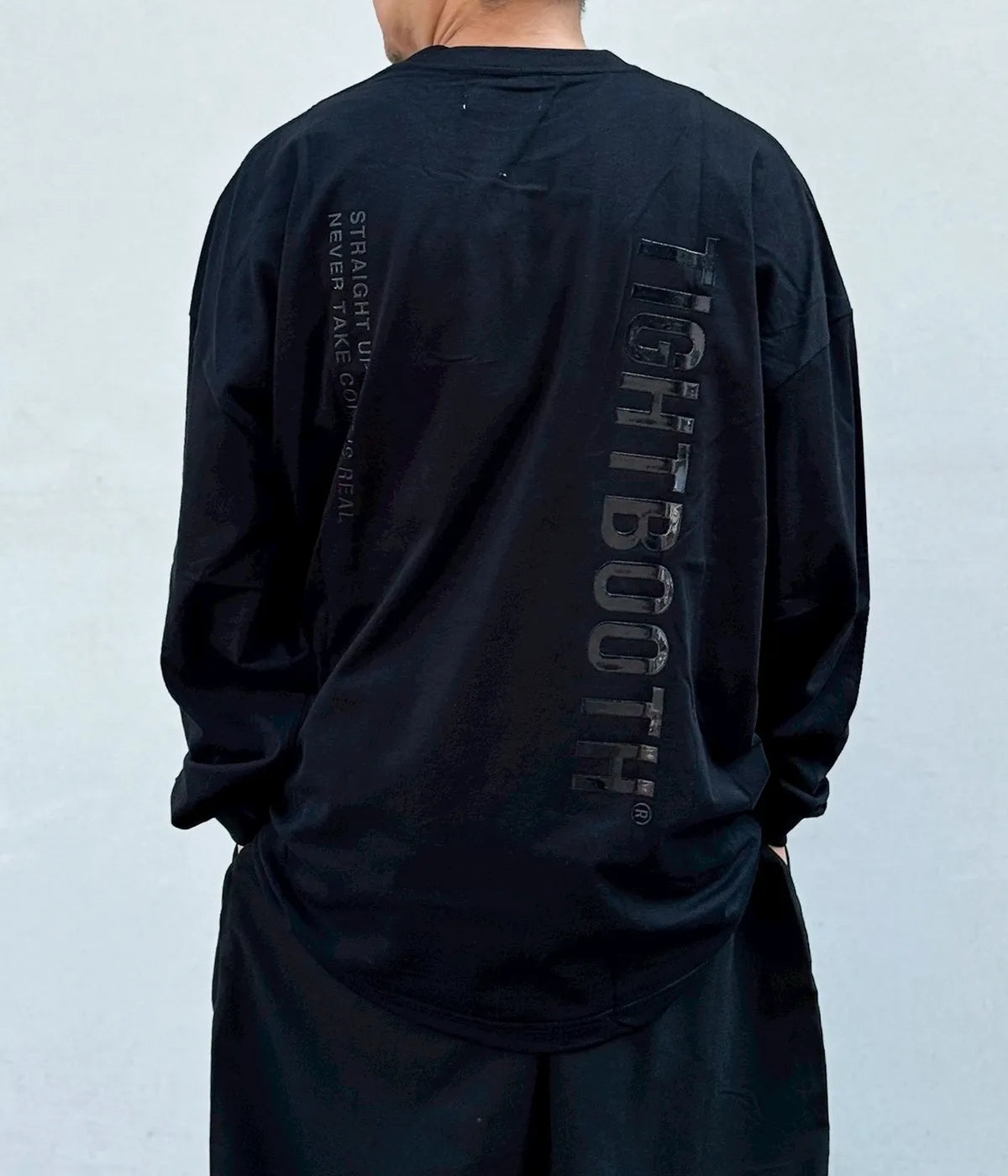 TIGHTBOOTH / LABEL LOGO L/S T-SHIRT (SS26-T02)