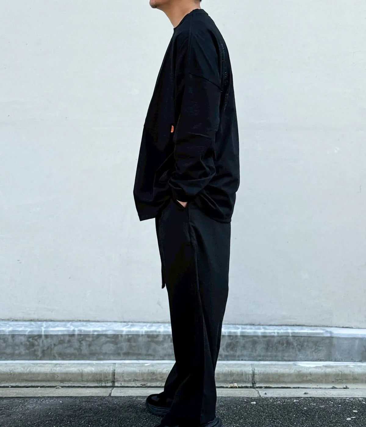 TIGHTBOOTH / LABEL LOGO L/S T-SHIRT (SS26-T02)